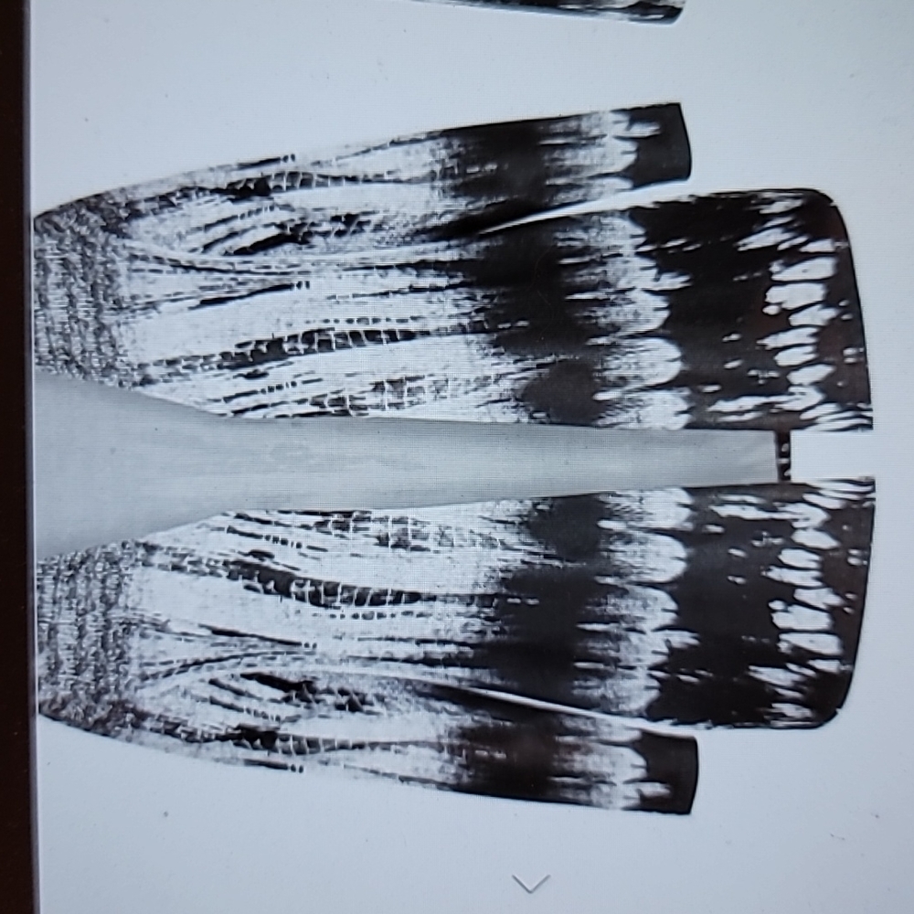 Black Print Overpiece